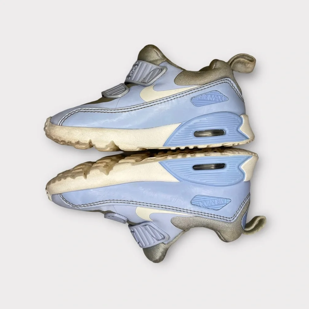 Nike Air Max Tiny 90 Royal Tint Sail Metallic Silver Sneakers